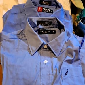 Boys dress shirts, size 8 (LS)